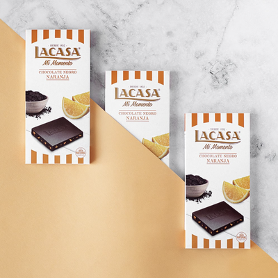 Chocolate Negro con Naranja